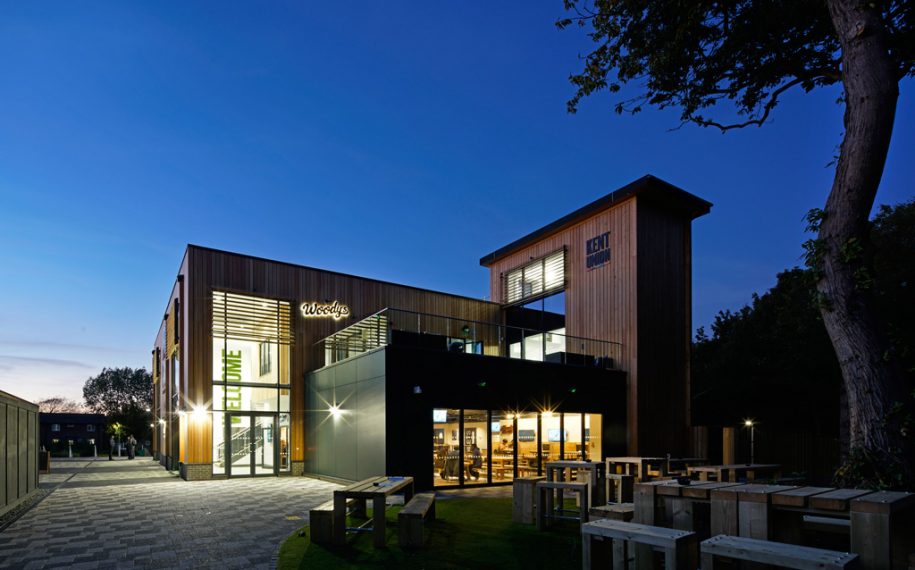 Woody's Bar, University of Kent Lee Evans Partnership