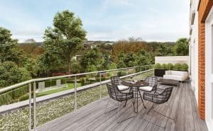 The Halley Balcony